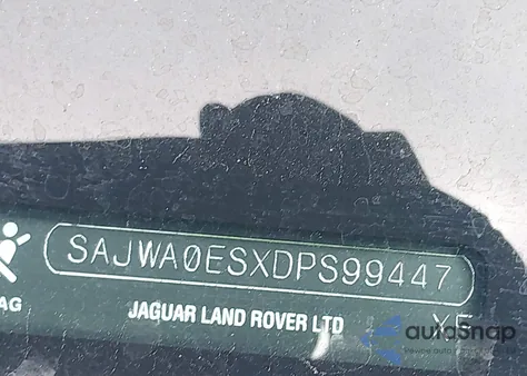 2013 Jaguar Xf I4 T из США, поврежденный, VIN SAJWA0ESXDPS99447